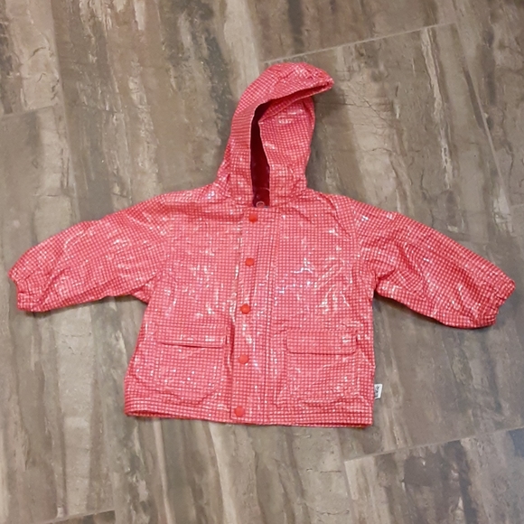 Sprocket size 18 month pink and red rain jacket - Picture 1 of 3